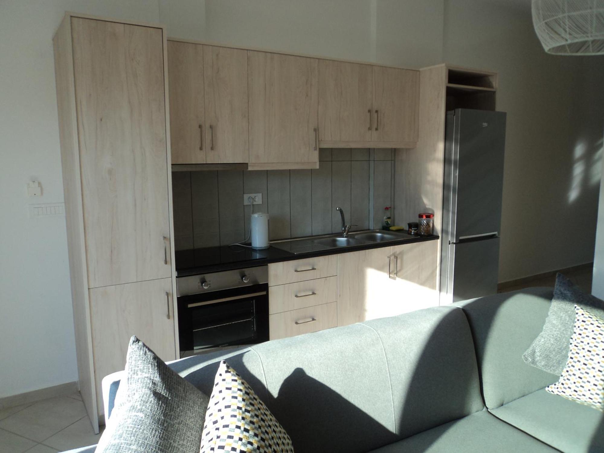 The Getaway Appartement Agia Marina Buitenkant foto
